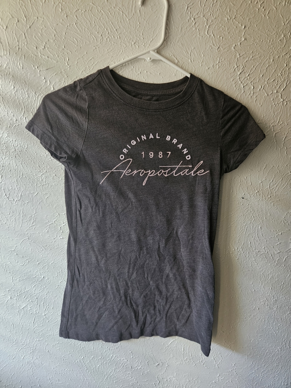 Aeropostale Women's Short Sleeve Logo Tee